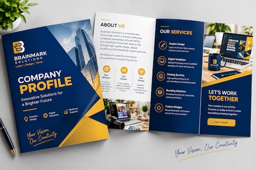 Corporate and business brochure design templates