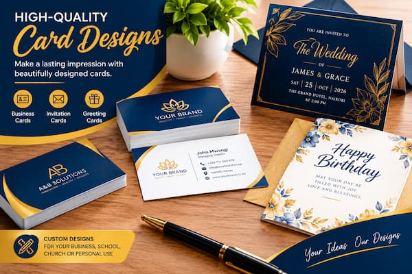 Business cards, invitation cards and greeting card templates